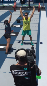 LOHS sophomore Dylan Kade competed in his first in-person competition last month, finishing fifth in the world at the 2016 Reebok CrossFit Games. Photo submitted.