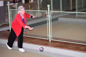 June Trochim competed in the 2017 Winter Senior Olympics, partnering with her husband, Ted Trochim. Photos by Jim Newell.