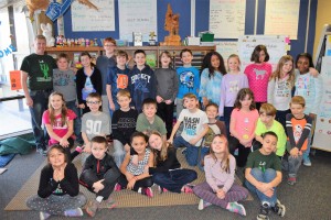 Mr. Martin's 3rd grade class. Photo by Jim Newell.