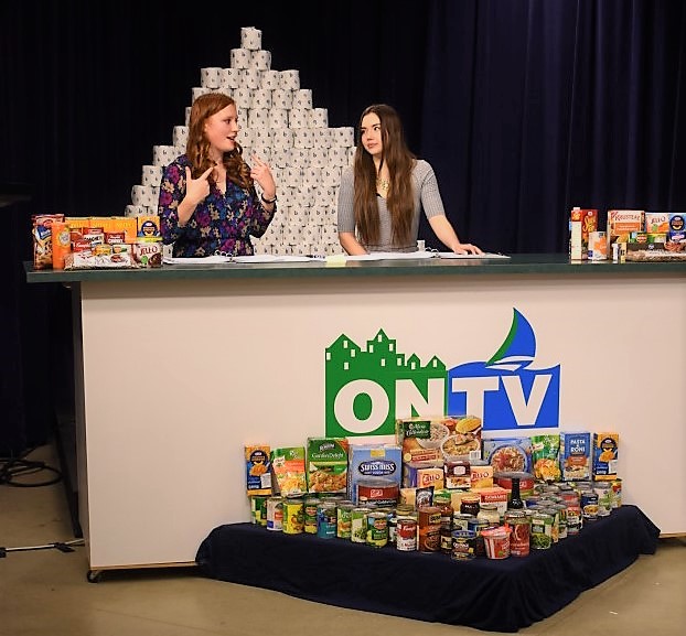 ONTV hosts another successful 5 or 5 food drive