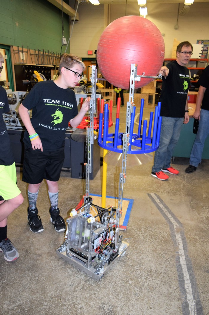 Scripps Middle School Robotics Team 11691 heads to World Championship