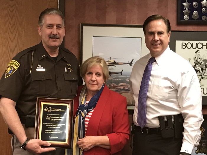 Oakland County Sheriff’s Office is  acknowledged for keeping lake users safe