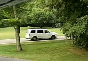 A new image of the vehicle suspected in injuring an Orion Twp. woman and killing her dog on July 25 on Morgan Road.