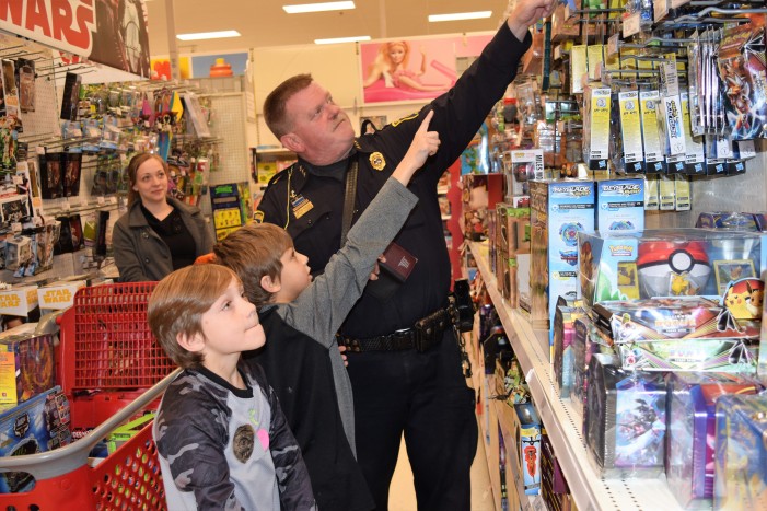 Shop with a Hero: 110 kids get a Merrier Christmas