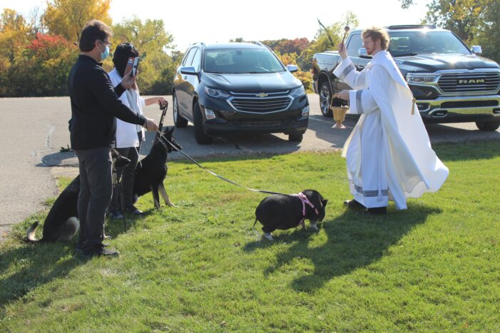 St. Joseph Catholic Church hosts annual Blessing of the Pets