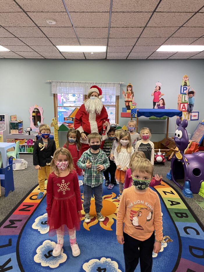 Sunny Day Preschool celebrates the holidays with safe, fun activities