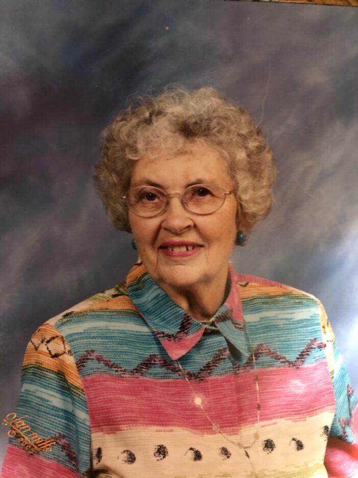 Cynthia Ann (Coe) Montgomery, 97, of Lake Orion