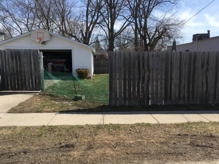 Driver has medical emergency, crashes through residential fence