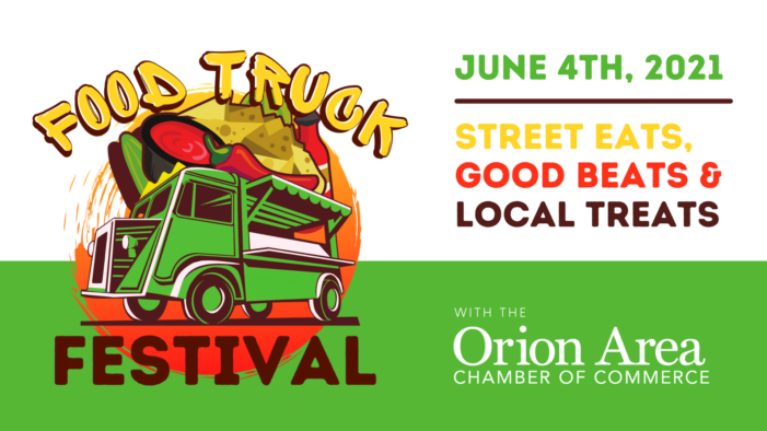 Orion Chamber to hold Food Truck Festival June 4
