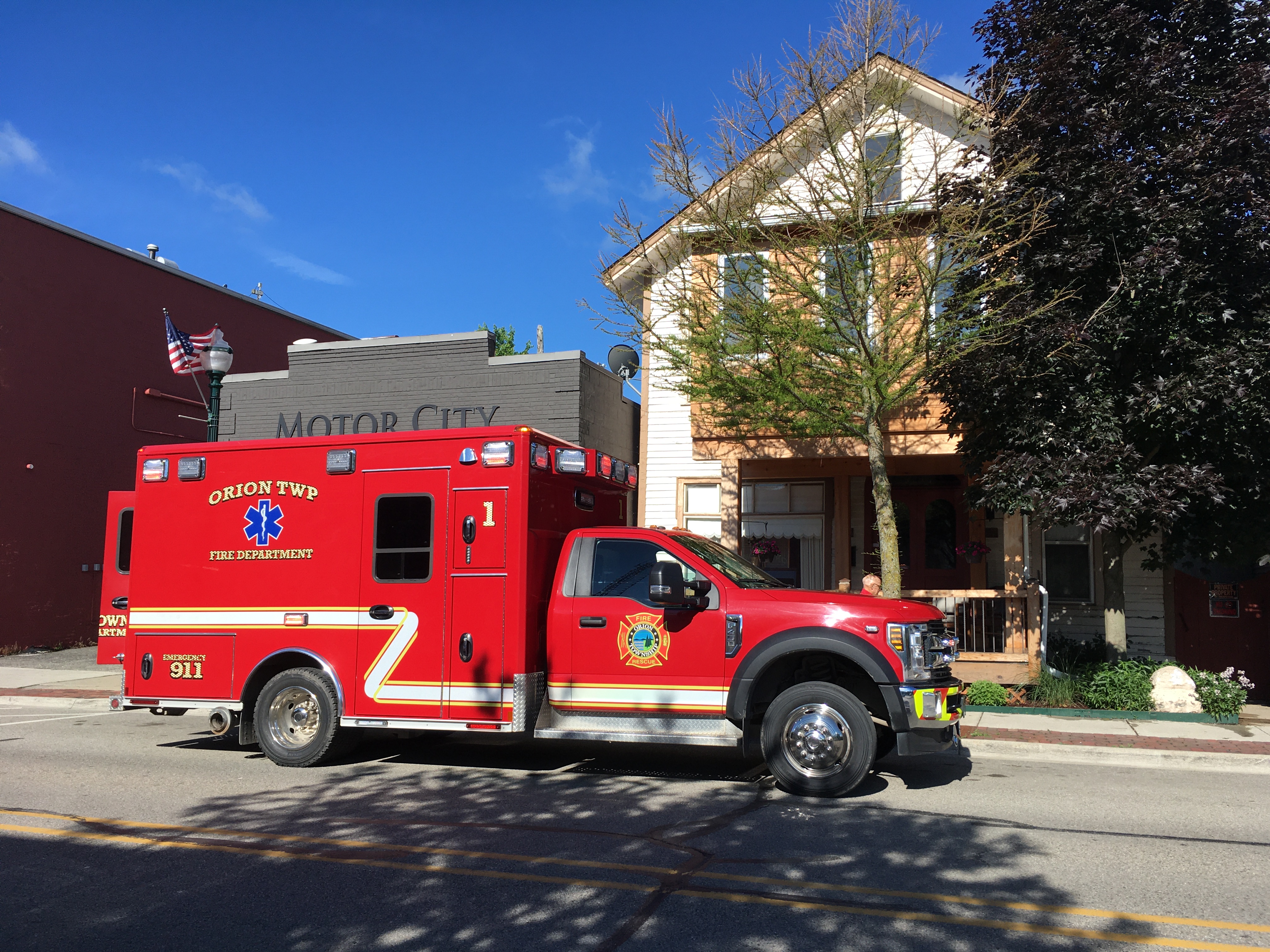 Orion fire ambulance