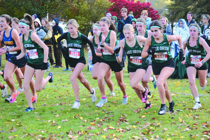 LO girls, boys finish fifth at OAA Red Cross Country Championship