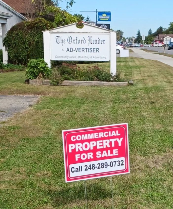 Oxford Leader building for sale