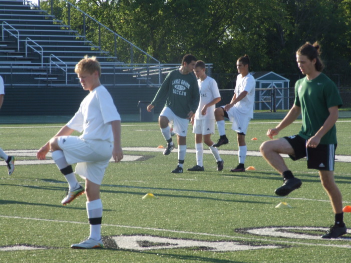 Varsity Dragons continue to make progress on the soccer field