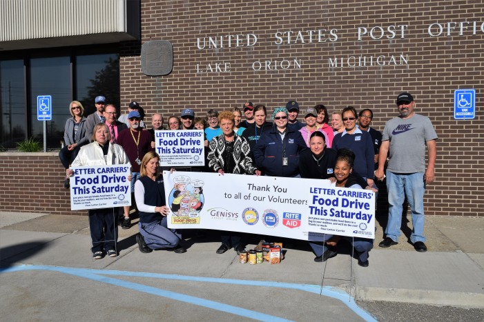 LO Post Office will collect on Saturday for the Stamp Out Hunger food drive