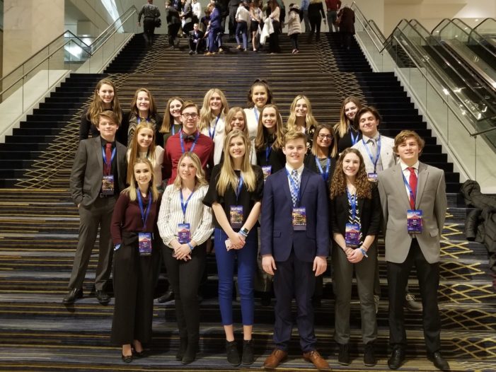 Lake Orion High School’s DECA team has multiple first place finishes at State Conference in Detroit March 8-10