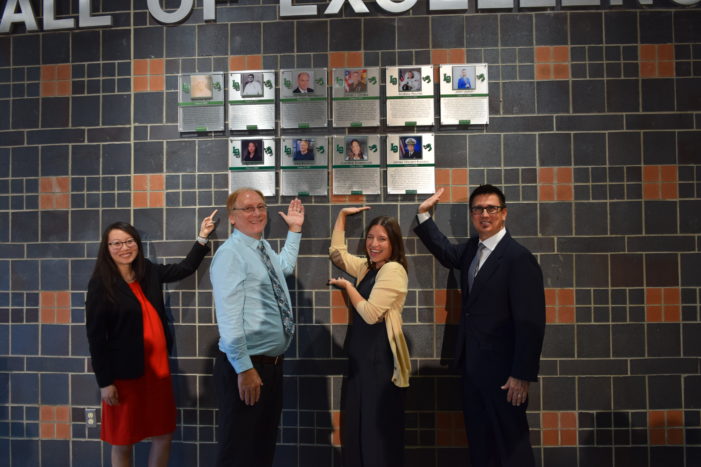 Wall of Excellence recognizes outstanding Dragon grads