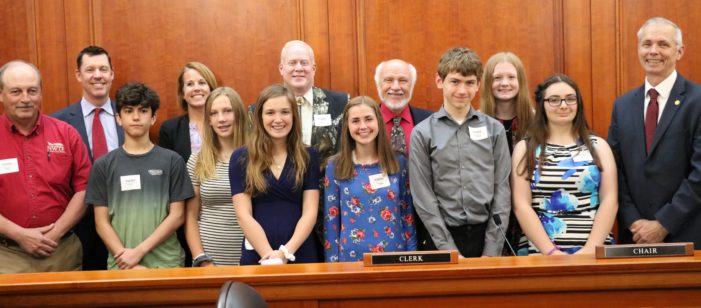 Waldon Middle School students testify in front of House Committee