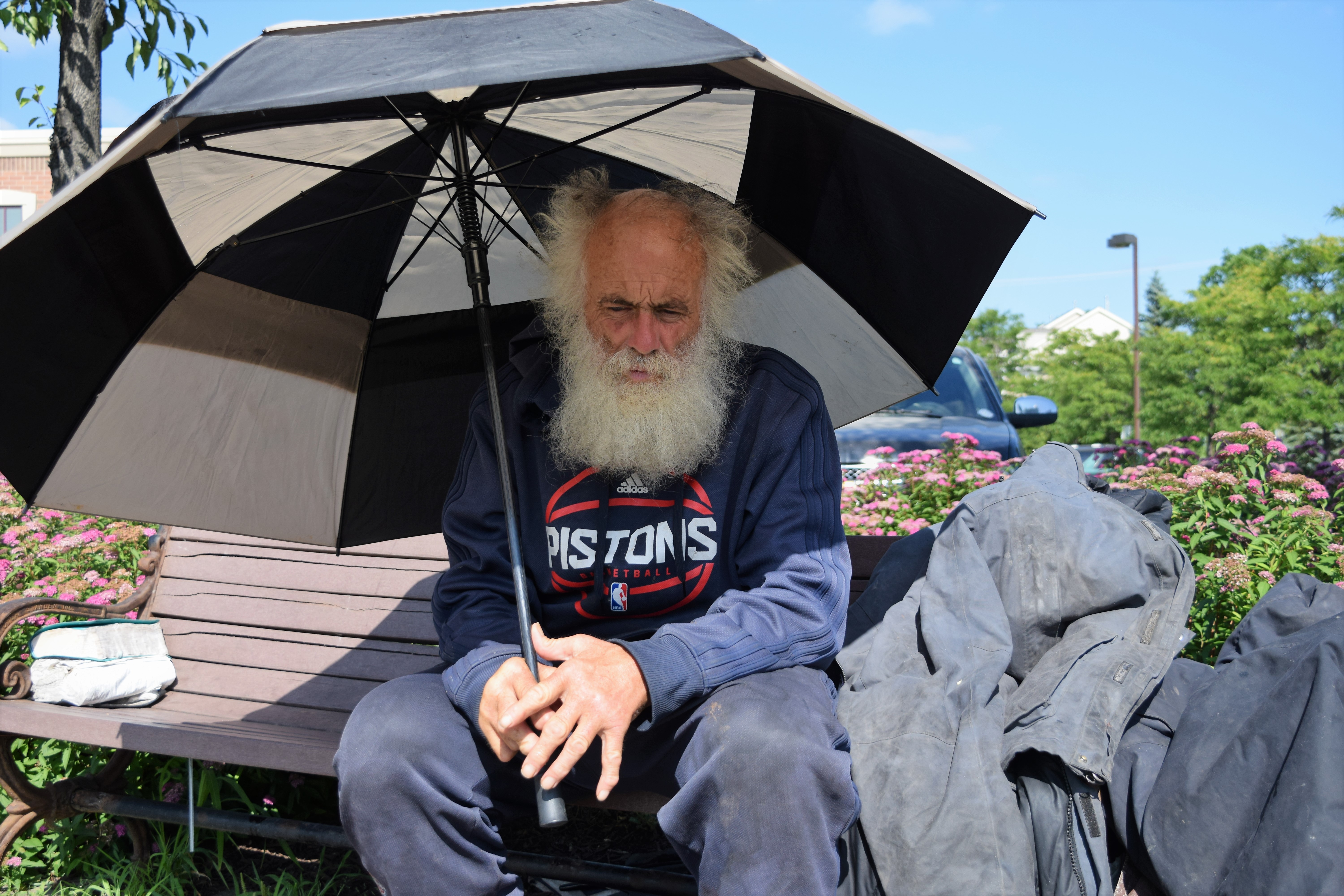 Lake Orion’s resident homeless wanderer is ‘okay’ where he is