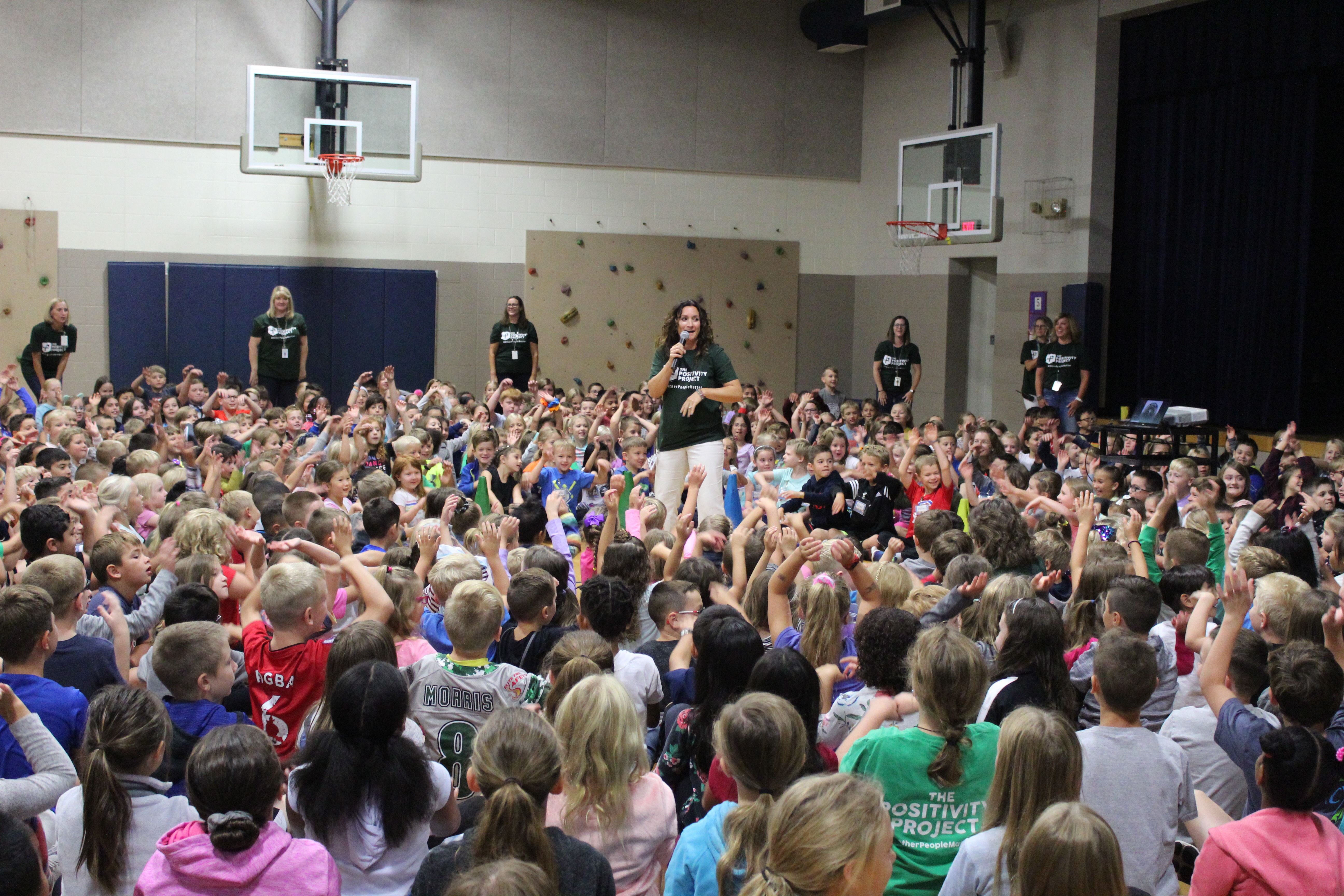 Webber Elementary School embraces Positivity Project