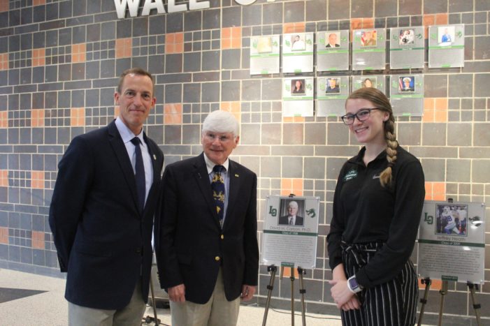 Dragon Alumni honored in LOHS Wall of Excellence ceremony