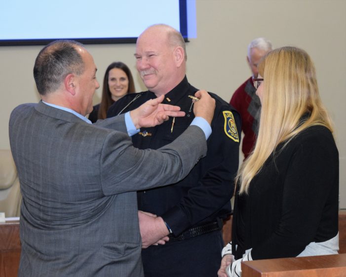 Harold Rossman sworn in as new Lake Orion police chief
