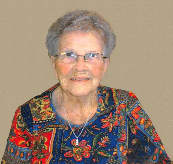 Shell, Maxine M.; 97, of Lake Orion