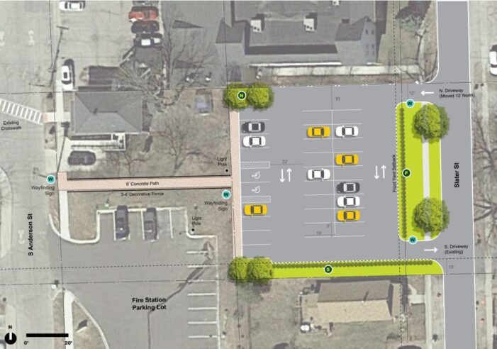Village, DDA approve bid for sidewalk connecting Slater St. lot to Anderson St.