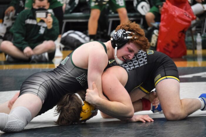 Lake Orion wrestlers face tough competition in league matches
