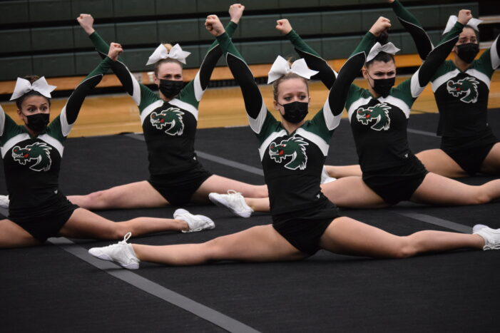 Lake Orion competitive cheer places third at LO Invite
