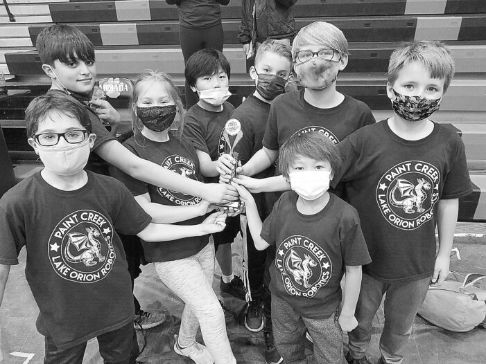 Paint Creek Elementary Robotics team takes second at FIRST competition