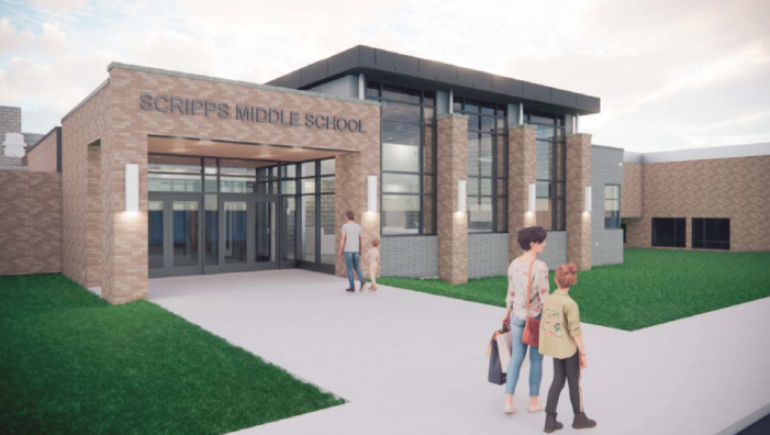 GMB Architects present site plans for Stadium Drive and Scripps schools