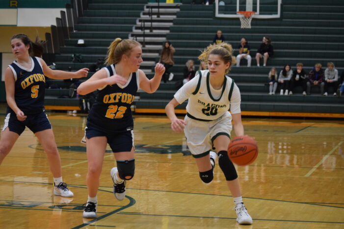 Lady Dragons take first loss in OAA White, defeat Adams