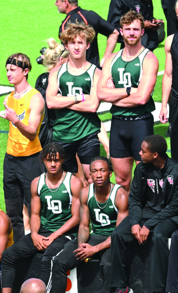LOHS boys 4-by-100 meter track relay team takes third at Oakland County Championship