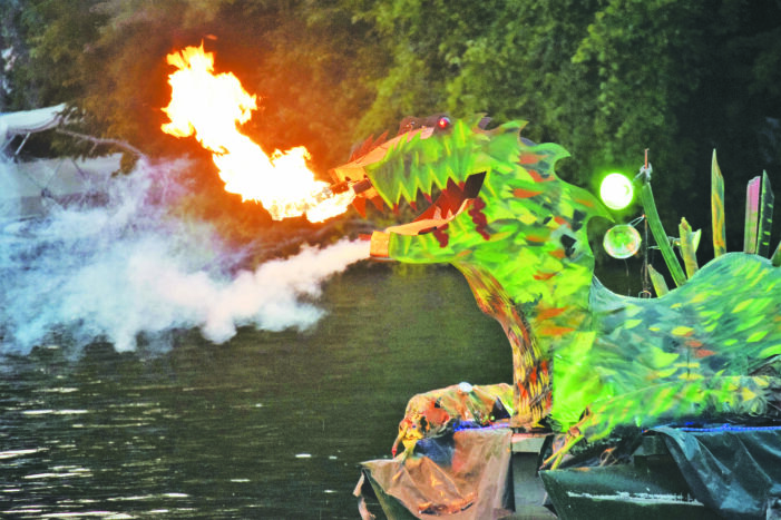 Art Center’s Dragon on the Lake festival returns in full glory this weekend