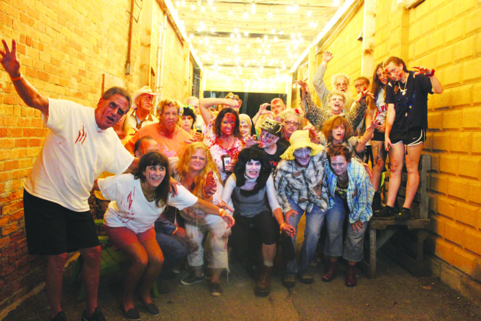 9th annual Zombie Walk raises $1,000 to support Orion Lighted Parade