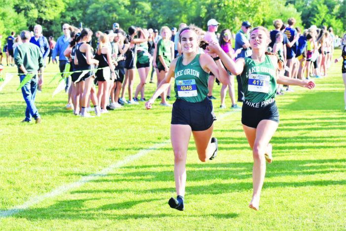 Lake Orion girls’ cross country team places fifth at Jamboree I