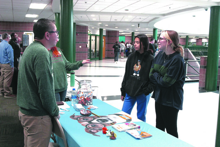 Orion Opportunities visits Lake Orion High School to showcase local career options