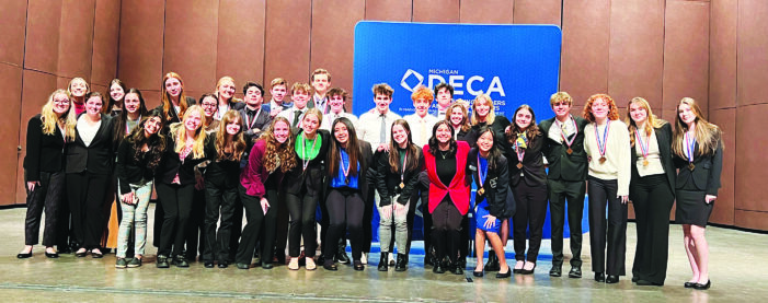 LOHS students perform well at DECA district competition, move on to states