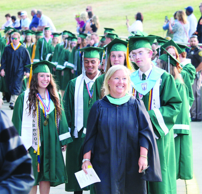 ‘Once a Dragon’… Lake Orion High School graduates 540 students