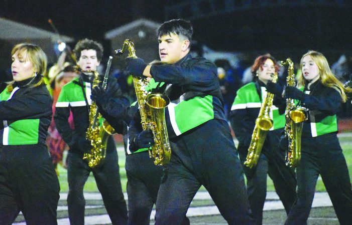 LOHS marching band places third in state finals