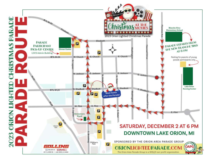 Orion Area Parade Group will light up Lake Orion with annual parade on Saturday