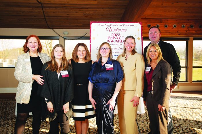 Orion Area Chamber of Commerce recognizes 2023 Impact Award winners
