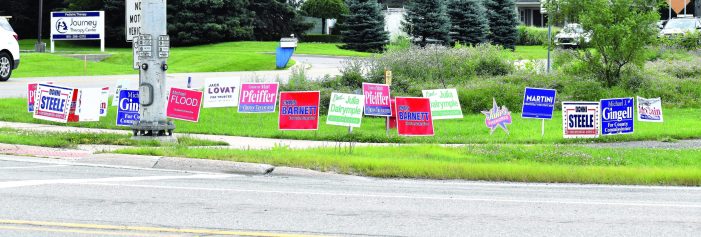 Reminder to residents: stealing, defacing political signs is illegal