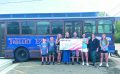 Lake Orion’s American Summer donates $1,000 to trolley program